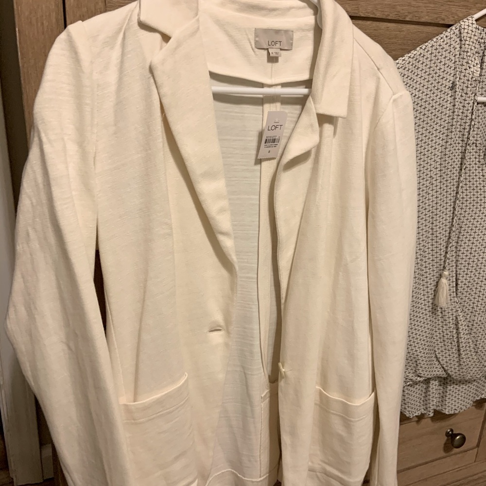 Loft cotton blazer